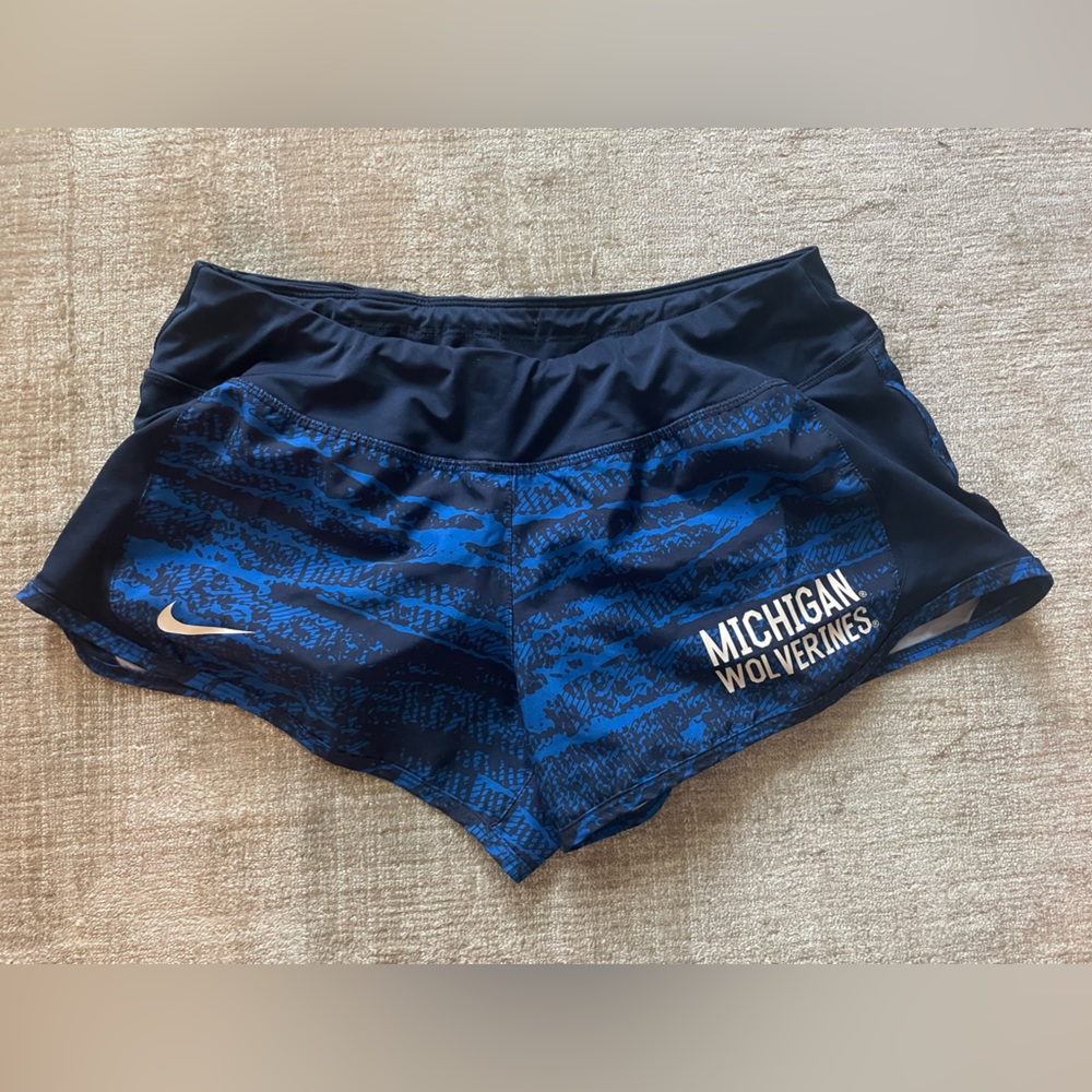 Nike Running Shorts University of Michigan